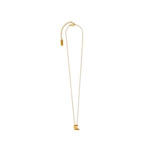 SAINT LAURENT YSL CASSANDRE TWIST PENDANT NECKLACE ✨GOLD✨